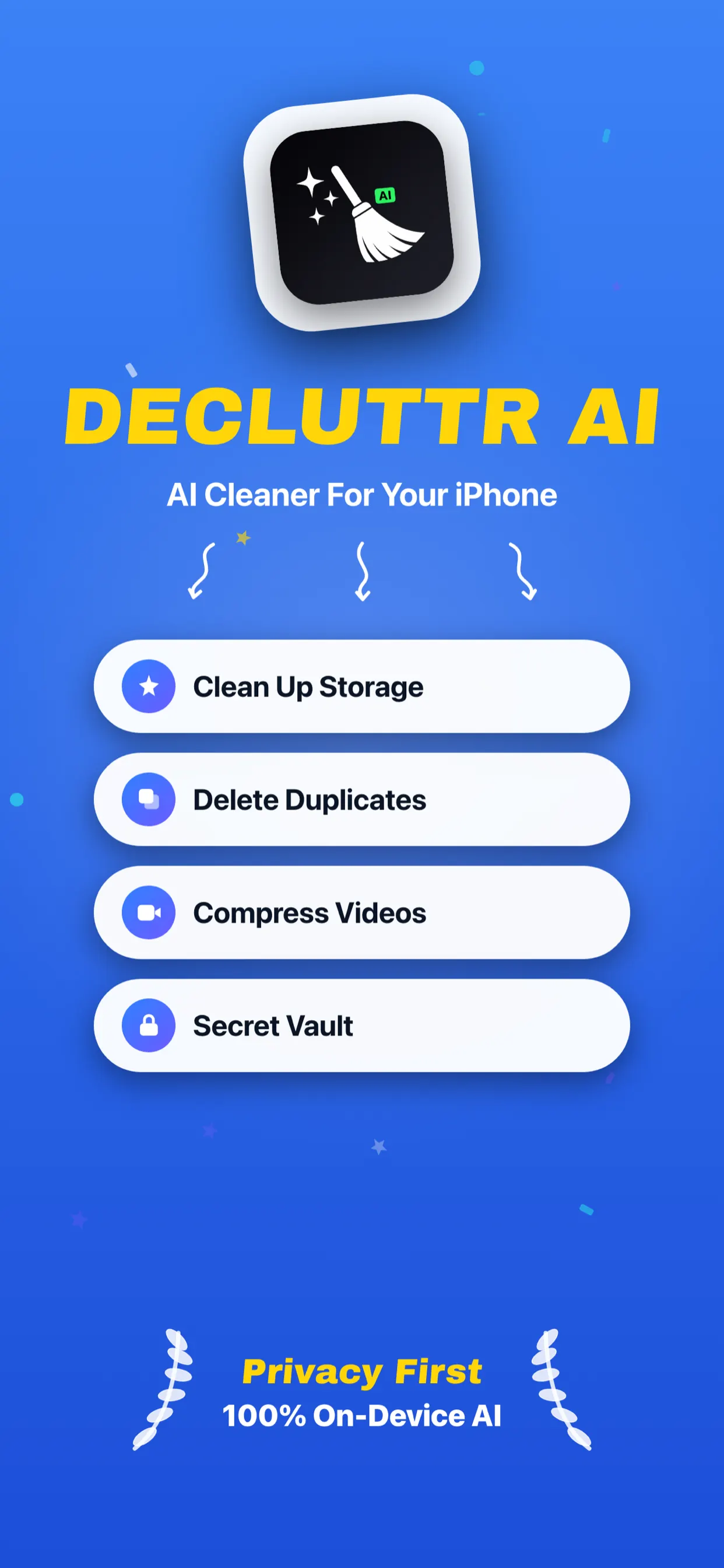 Decluttr AI App Store screenshot 1