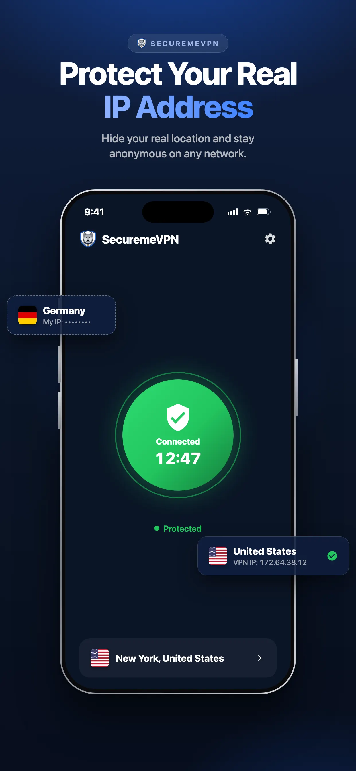 SecuremeVPN App Store screenshot 5
