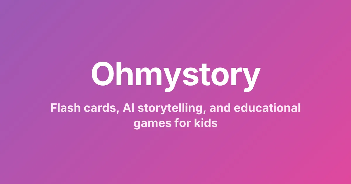 Ohmystory preview